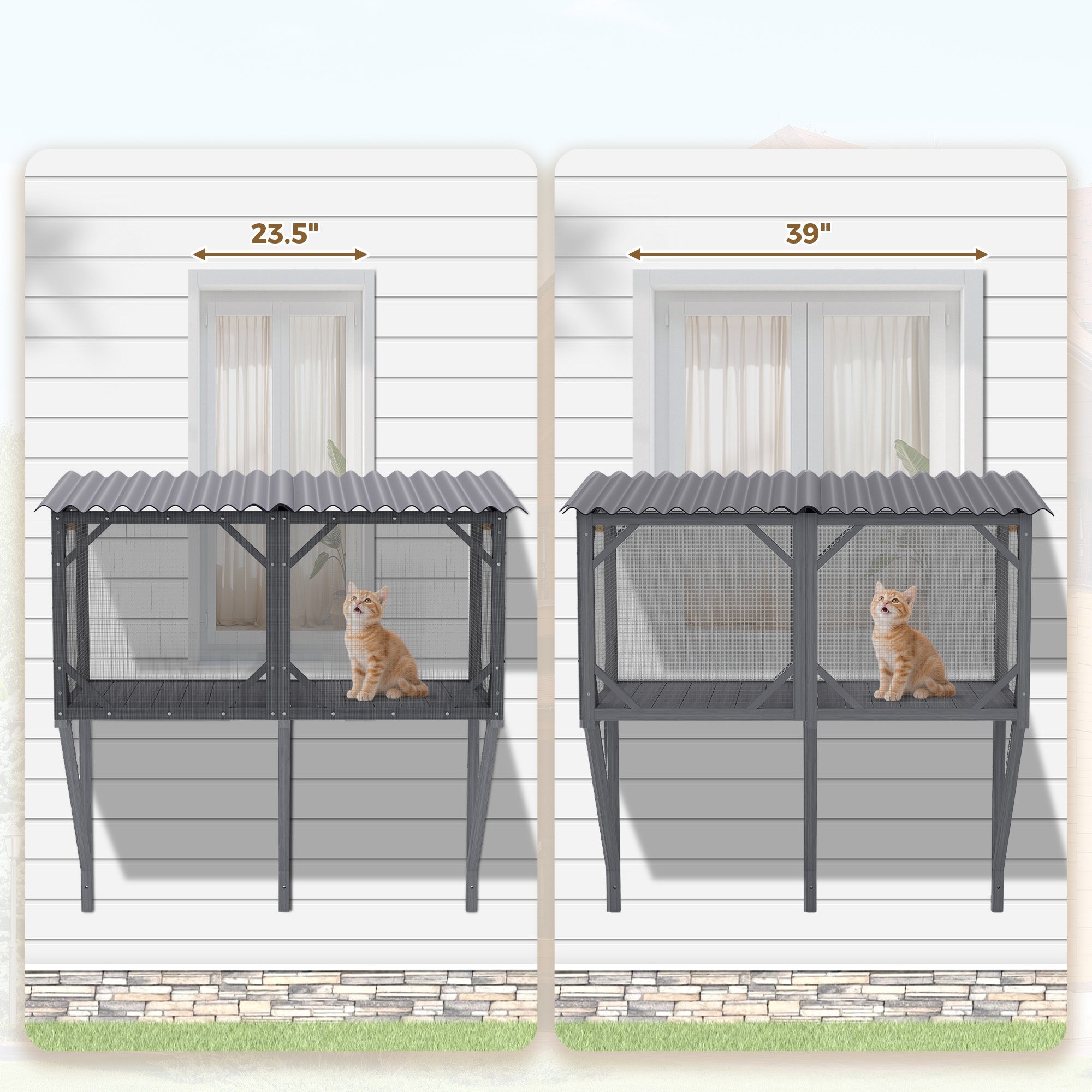 Enhance Your Pet's Outdoor Experience with the Ultimate Cat Window Catio